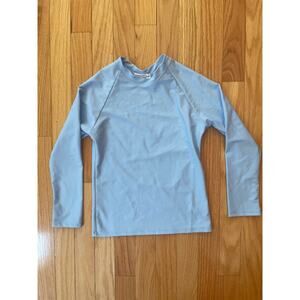 Minnow Unisex Rashguard, Light Blue, Boy, Girl Size 9/10